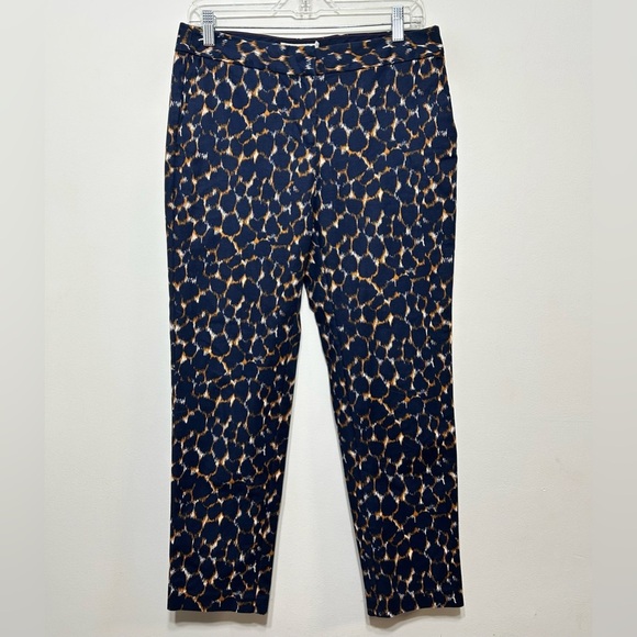 Boden Leopard Print Bistro Crop Pants - Picture 2 of 9